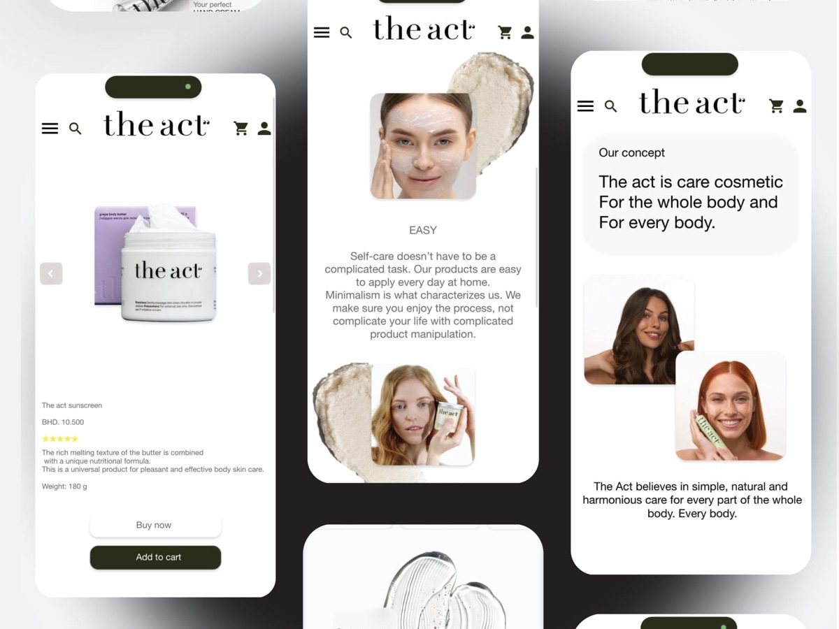The Act — Skincare App